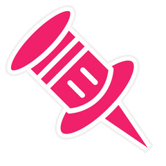 Push Pin Icon Style