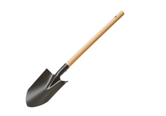 Simple shovel illustration