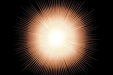 Obraz premium Radiant Starburst Design