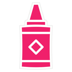 Liquid Glue Icon Style