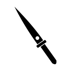 simple knife design isolated clip art illustration design
