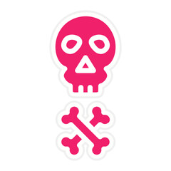 Pirate Danger Icon Style
