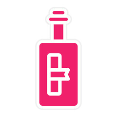 Message in a Bottle Icon Style