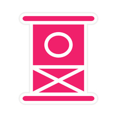 Drilling Oil Icon Style