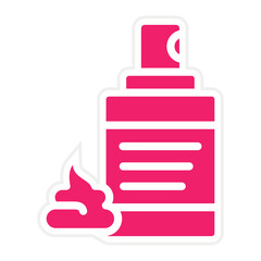 Barber Foam Icon Style