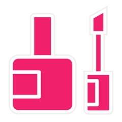 Nail Polish Icon Style