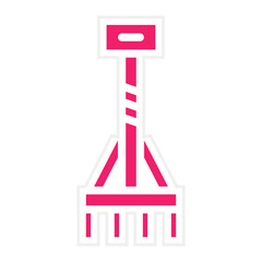 Farm Fork Icon Style