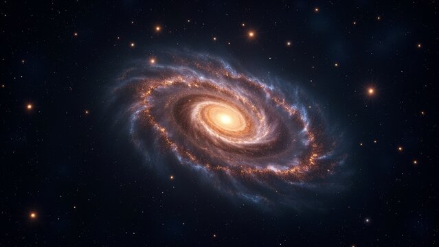 Artistic Galaxy Astronomy Picture