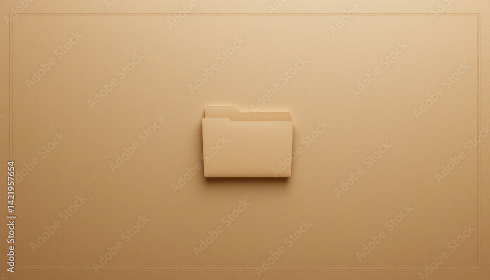 Poster document management action office environment digital folder content type minimalist viewpoint organ