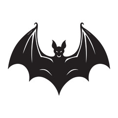 Obraz premium Vector Bat Icon Graphic 