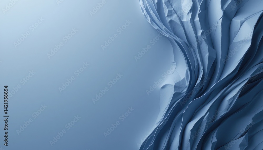 Poster dynamic flow of abstract textures digital art visual composition modern aesthetic close-up perspecti