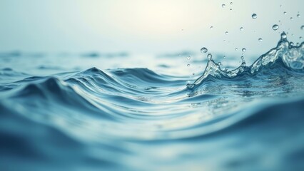 Artistic Wave Dynamic Picture