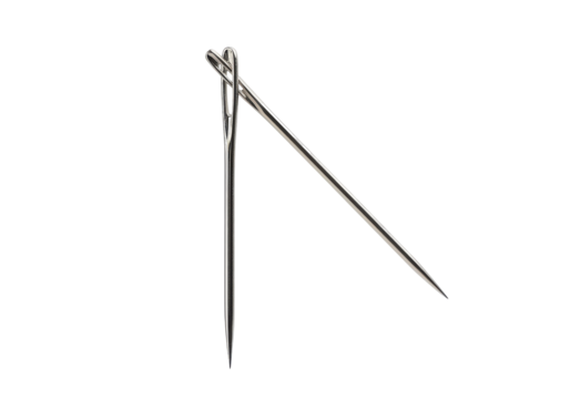 Two surgical needles