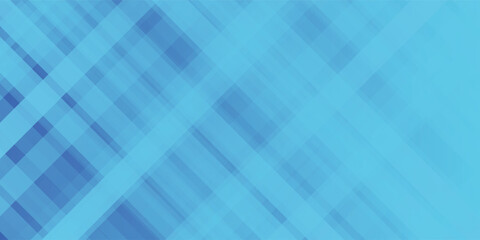 Abstract blue background with diagonal lines. Dynamic shapes composition. Vector illustration, modern.