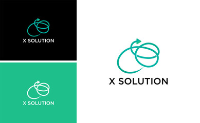 Dynamic line complex problem vector with the direction of problem solution concept.or motion line with arrow solution design vector