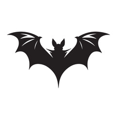 Fototapeta premium Dark Bat Silhouette Clipart 