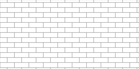Fototapeta premium Pavement seamless mosaic stone concrete wall surface tiles. subway vector block rock white brick wall texture background. 