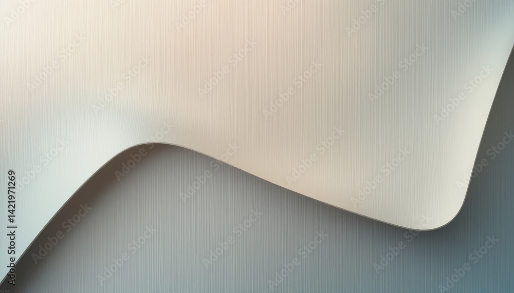 Aufkleber elegant flowing abstract design creative studio digital art minimalist environment close-up view mod