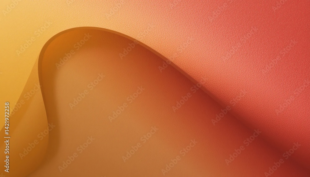 Poster flowing abstract color gradient digital art smooth texture creative design warm tones artistic viewp