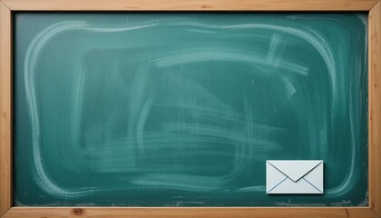 Chalkboard communication classroom image educational environment close-up view learning concept
