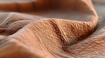 Close Up Brown Leather Texture Surface Background Detail Grain Pattern Material