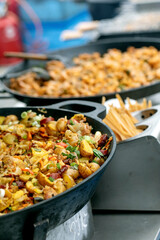 Skillet Potato Hash with Fresh Herbs