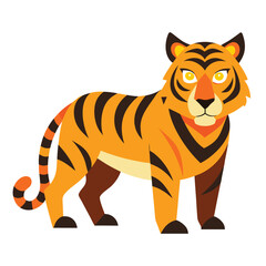 Roaring Tiger Face – Jungle Predator Mascot Vector Art