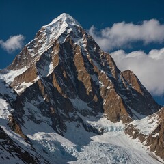 The raw, vertical beauty of K2&rsquo;s north face, carved by centuries of wind and time, rising like a fortress from the Karakoram.