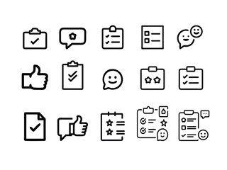 set of vector icons