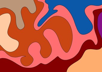 vector illustration of an abstract background