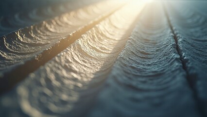 Light based Landscape Abstract Art Map