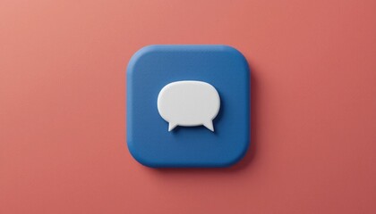 Naklejka premium Engaging conversations in digital communication social media graphic design modern aesthetic minimalist viewpoint user interaction