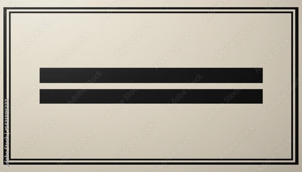 Poster artistic black line composition modern gallery abstract artwork minimalist space close-up view visua