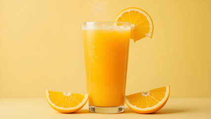 Glass of Freshly Squeezed Orange Juice