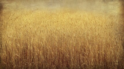 Fototapeta premium Abstract Golden Brown Textured Background Gradient Wheat Field