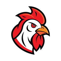 robot animal head mascot logo vector art illustration