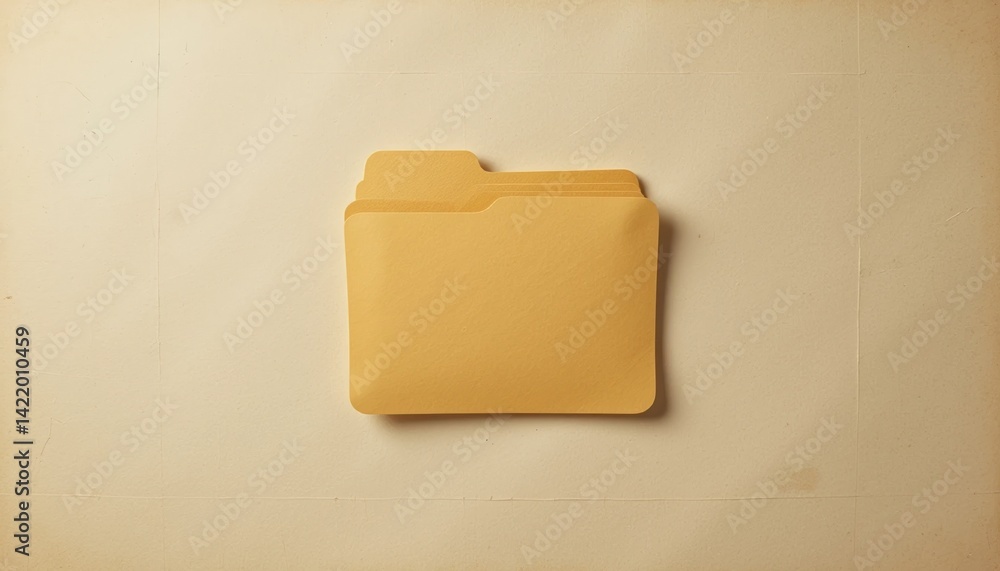 Poster Document management action office location visual content type straightforward environment top viewpoint organization concept for effective file handling