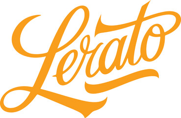 Obraz premium Lerato Handwritten Script.
