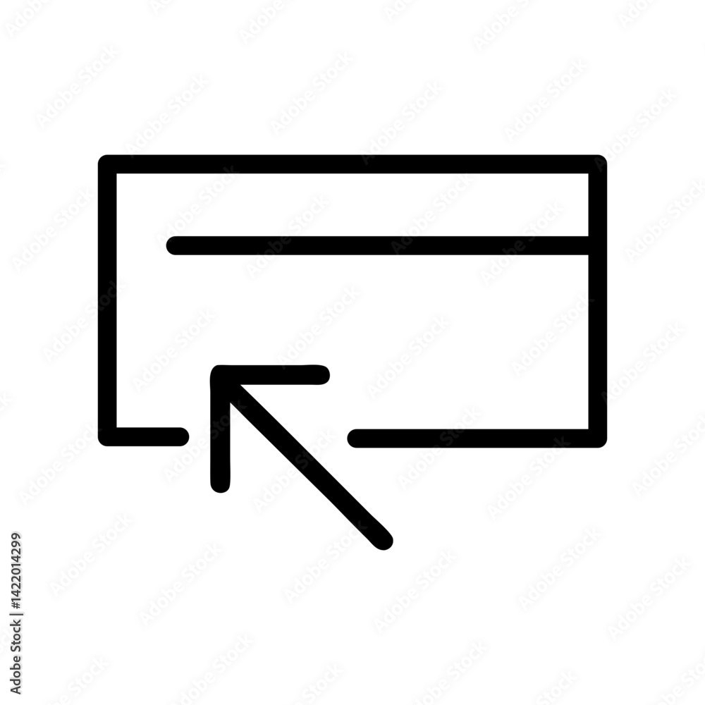 Aufkleber form submission payment vector flat icon for digital apps and websites