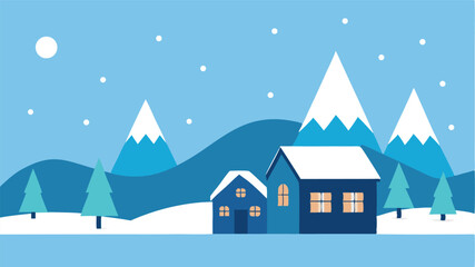 autumn leaves swirling in windy landscape scene