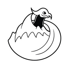 the ghost of a wraithen dragon curled around a mountain