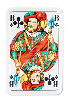 Playing card Jack of Clubs French deck