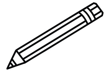 Pencil icon set. Vector illustration