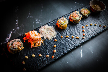 Artistic Sushi Platter