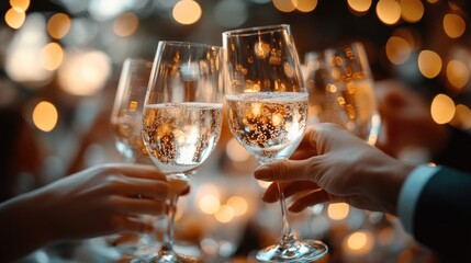 Celebrating Together: A Toast to Joy and Friendship