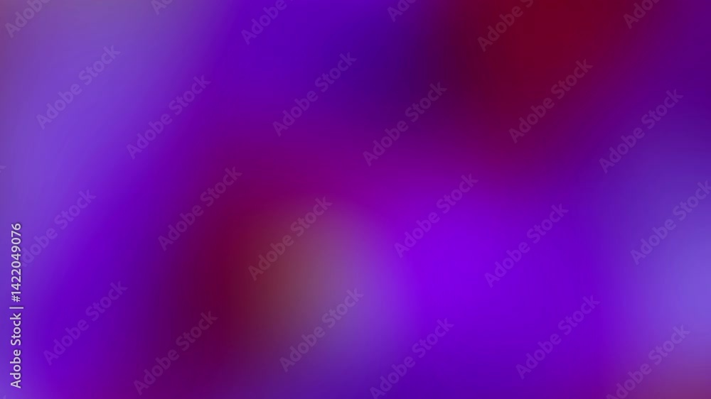 Poster Colourful digital gradient background animation in 4k. Loop purple gradient background