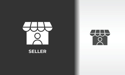 Seller Vector, Icon Or Logo Sign Isolated Symbol Illustration