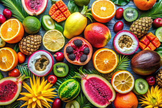 This delicious fruit looks like a great source of vitamins and potassium. Close-up. Firmness, luster. Shine.