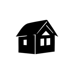 Vintage Home Icon for History, Heritage & Real Estate Themes