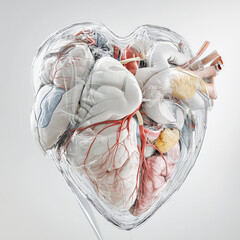 human heart anatomy